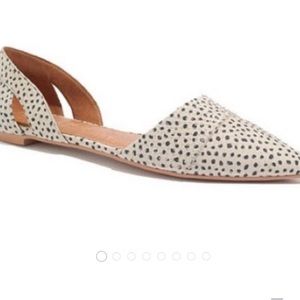 Madewell D’Orsay Flats in Spot Dot - Size 9